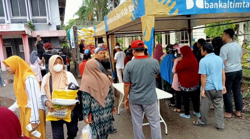 Pemda Paser dan Bulog Sediakan Sembako di kegiatan CFD, Berlanjut di bulan Ramadan